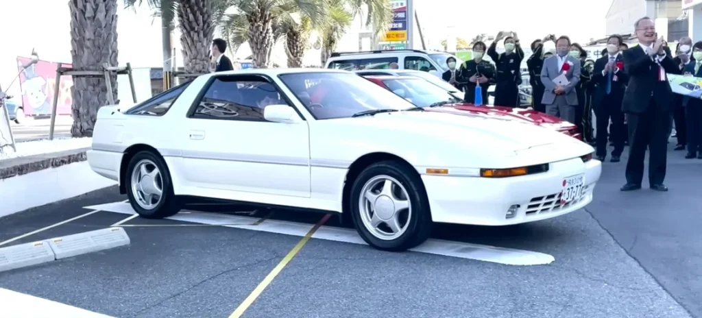 Japan's prime minister daily drove a 1991 Toyota Supra 2.5GT Twin-Turbo Limited for years until she was forced to stop due to security requirements