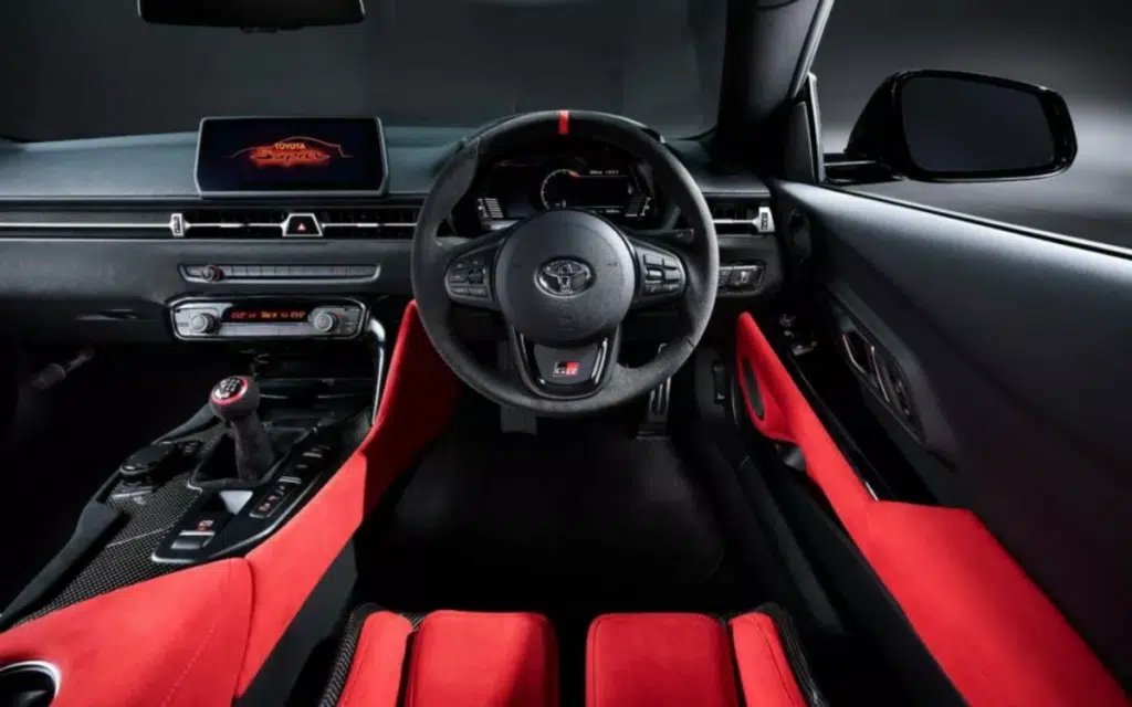 Toyota GR Supra Final Edition Interior