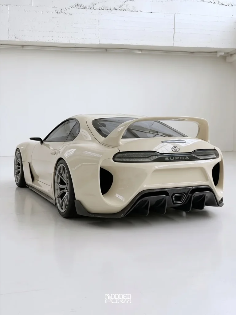 2029 Toyota Supra 'Sea Shell' concept created by designer and it's definitely divided opinion