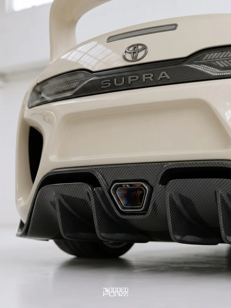 2029 Toyota Supra 'Sea Shell' concept created by designer and it's definitely divided opinion