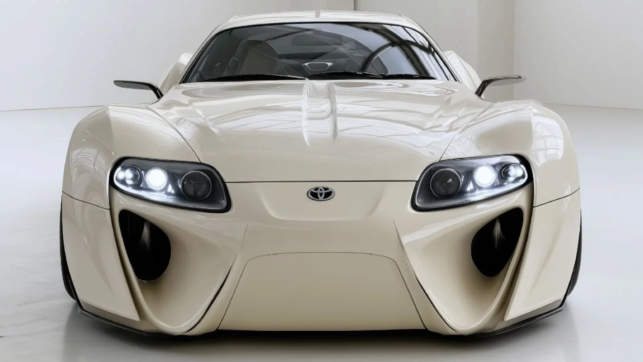 2029 Toyota Supra 'Sea Shell' concept created by designer and it's definitely divided opinion
