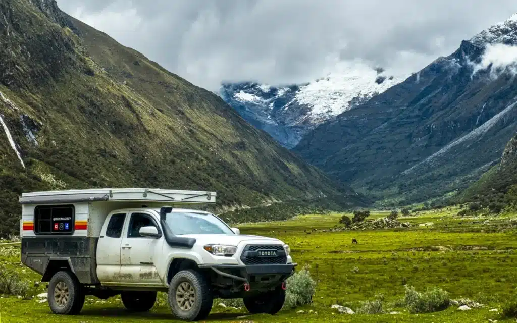 Vlogger Ashley Kaye has revealed the pros and cons of traveling in her Toyota Tacoma after spending three years going to 20 different countries