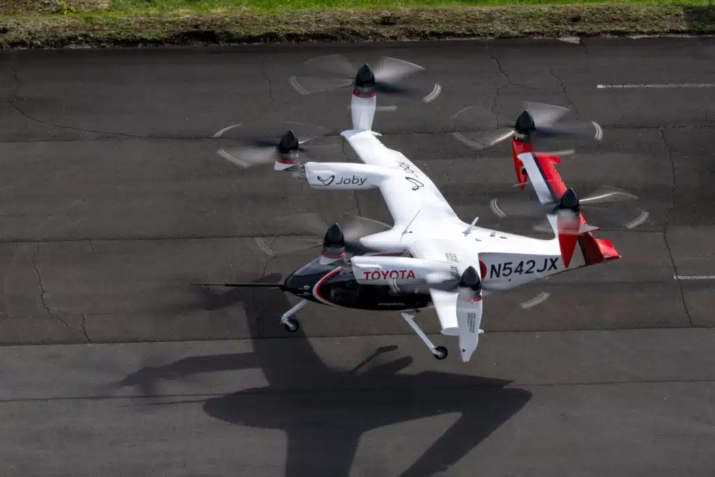 Toyota-and-Joby-Aviations-flying-car