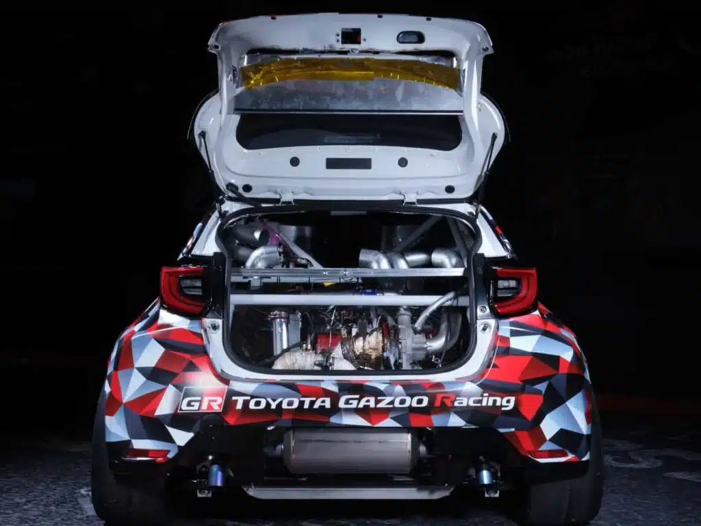 Toyota’s 600HP Toyota engine blends hybrid tech with a four-cylinder layout, setting the stage for the next generation of Gazoo Racing performance cars