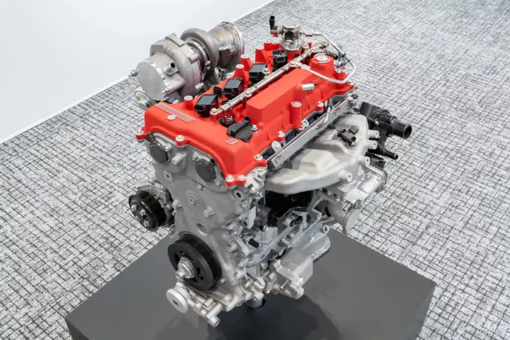 Toyota’s 600HP Toyota engine blends hybrid tech with a four-cylinder layout, setting the stage for the next generation of Gazoo Racing performance cars