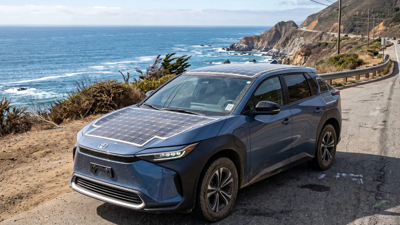 Toyota files patent that looks to solve one of the biggest issues facing a solar-powered EV