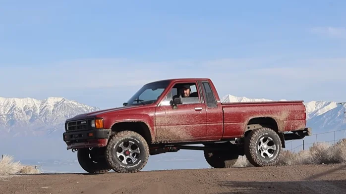 Utah man who converted his 1980s Toyota truck into an EV shares how much it all really cost