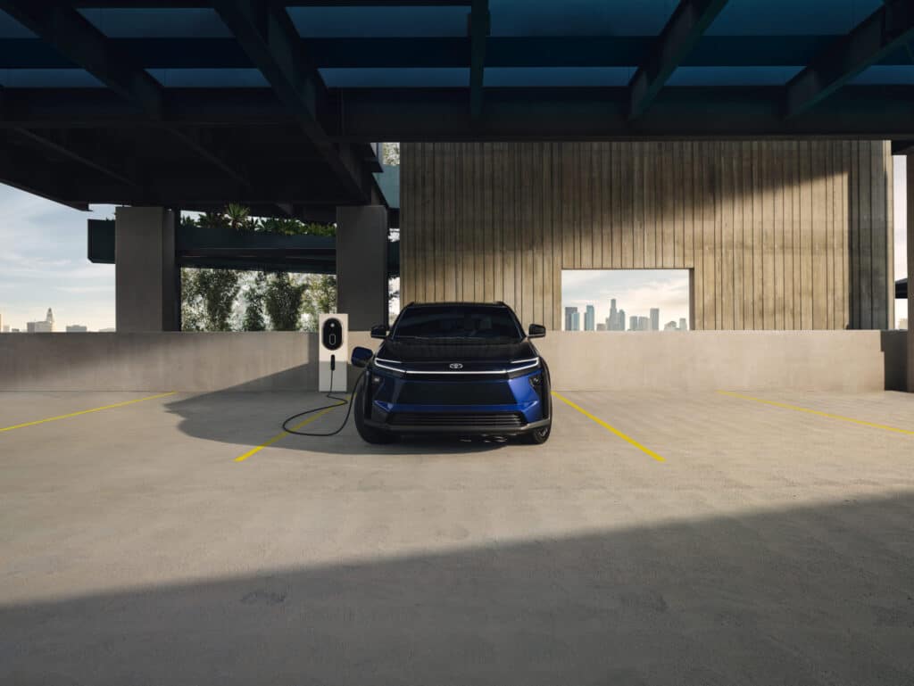 Toyota unveils new name and upgraded tech for its only US electric vehicle