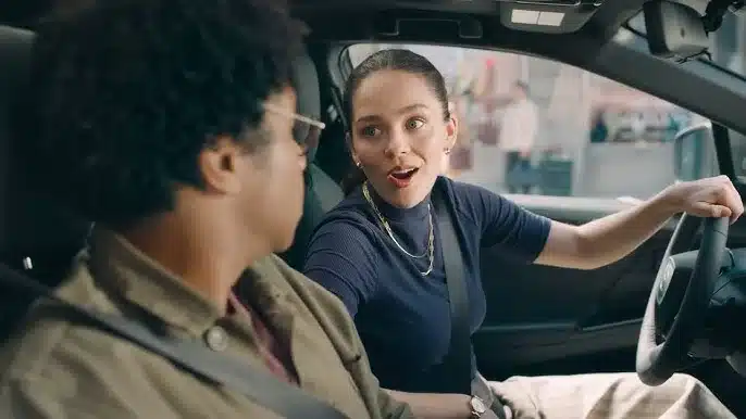 Superman movie Toyota's electric car, the Toyota bZ