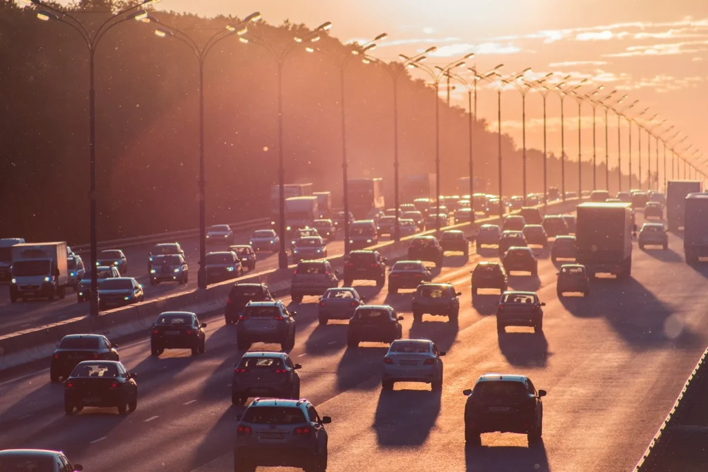 Using math can help to reduce traffic jams and this is what you need to do when you're in one, including not changing lanes