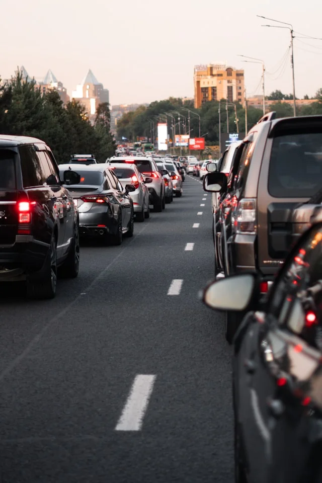 Using math can help to reduce traffic jams and this is what you need to do when you're in one, including not changing lanes