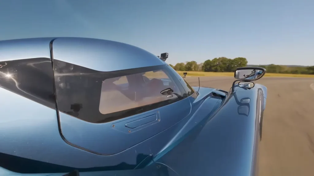 Man lives out childhood dream by driving $1.3 million McMurtry hypercar that's so powerful it can drive upside down