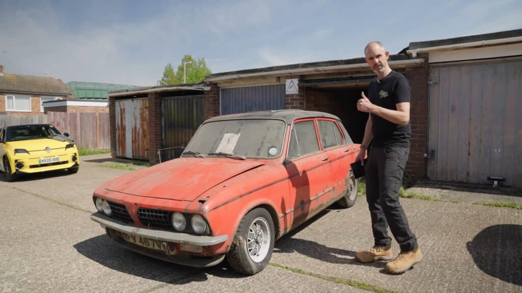 They found a legendary British Triumph Dolomite Sprint after 35 years in hiding