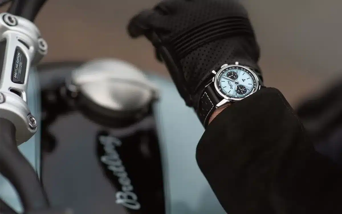 Triumph and Breitling unite for limited edition motorcycle and watch