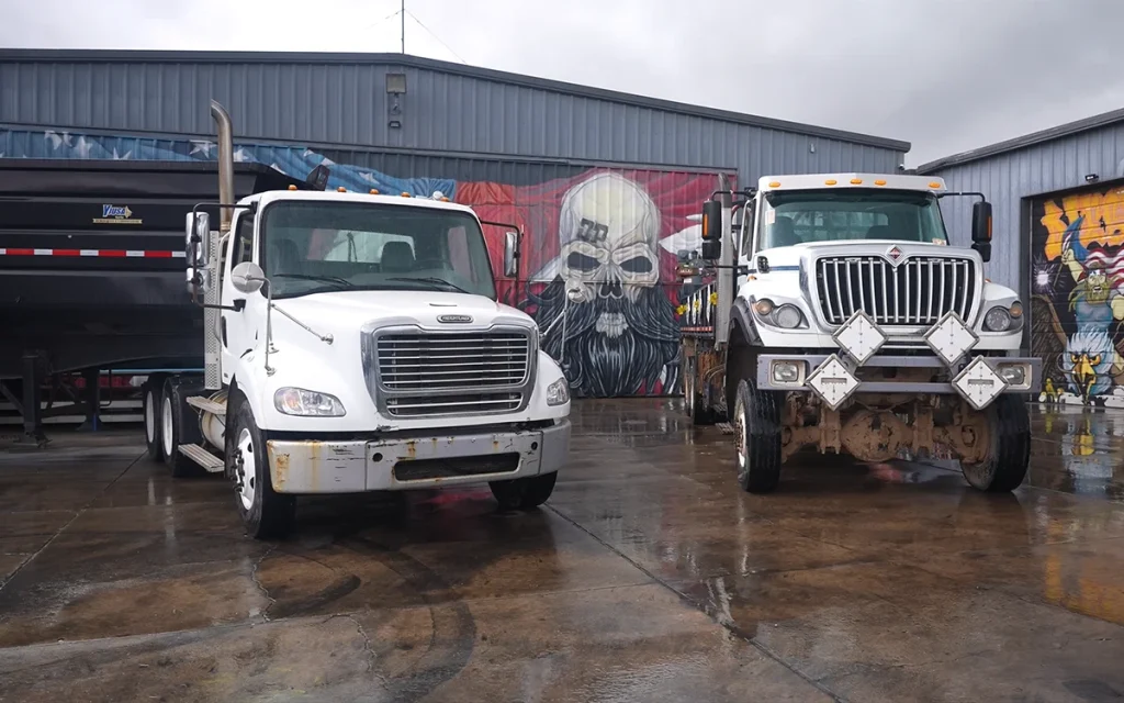 YouTuber HeavyDSparks took a huge $39,000 risk on a pair of used trucks at auction, but it ended up being a haul worth almost 800% more than he paid