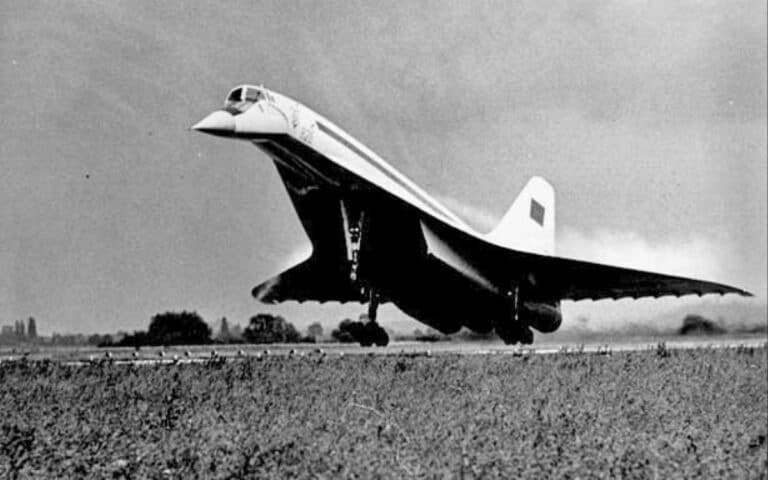 Tu-144 Prototype in East Germany