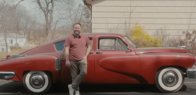 Preston Tucker's two great-grandsons bought back one of the original Tucker 48 Sedan units built by the Tucker Corporation