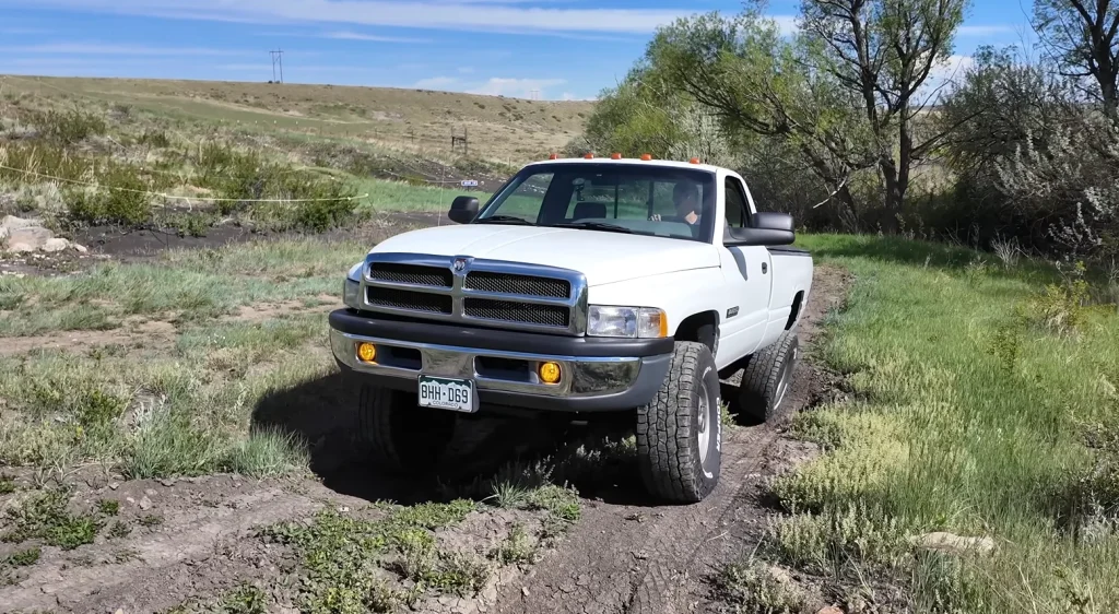 Tesla Cybertruck goes head-to-head with 1990s turbo-diesel Dodge Ram in tug-of-war and the result leaves everyone surprised
