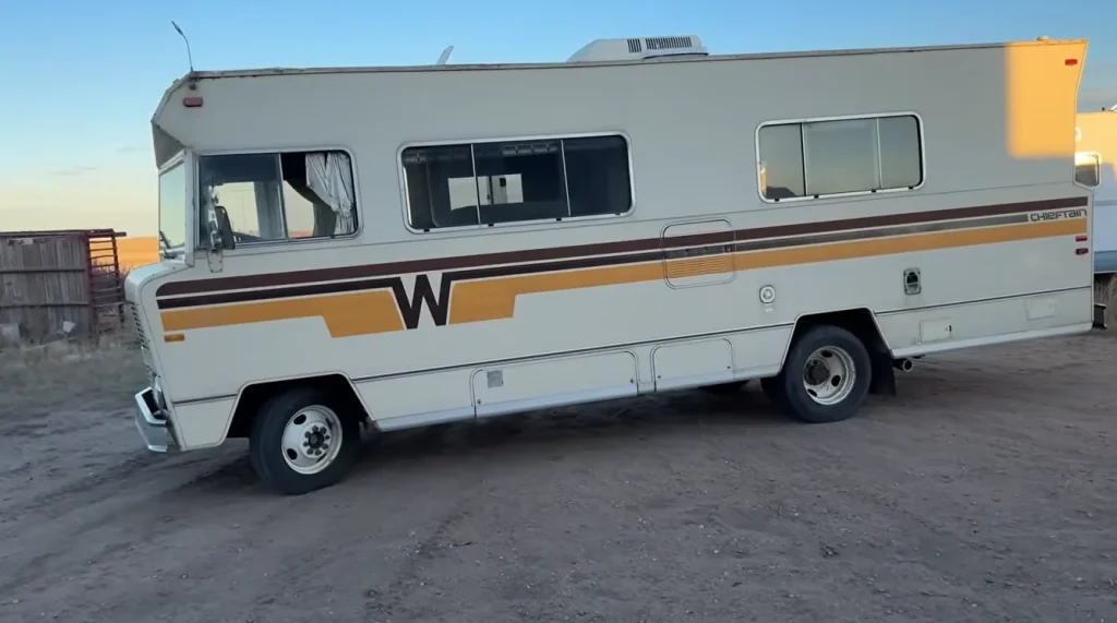 Man turbocharges abandoned RV he found in Wyoming barn