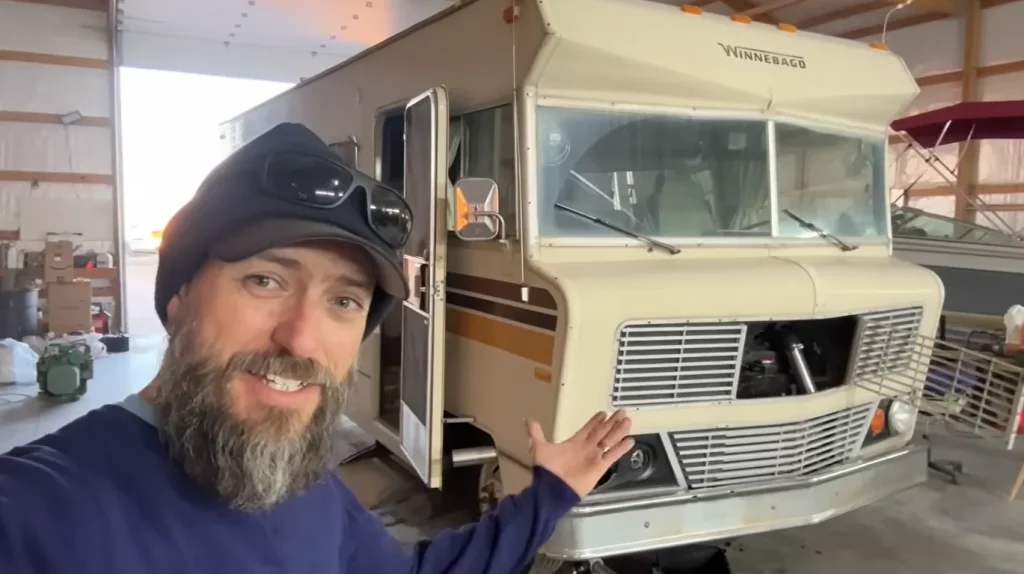 Man turbocharges abandoned RV he found in Wyoming barn