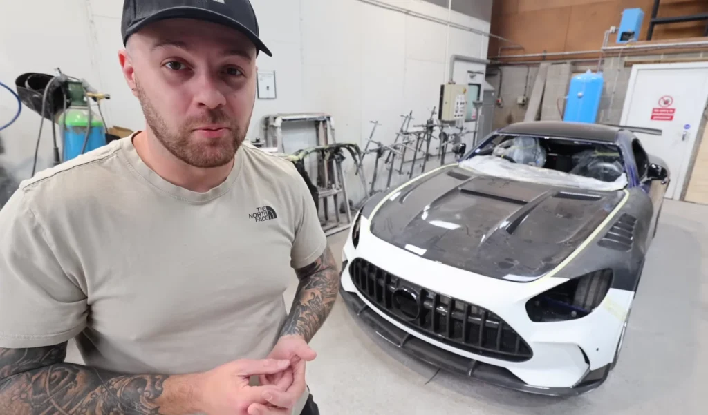 Mercedes AMG GT rebuild