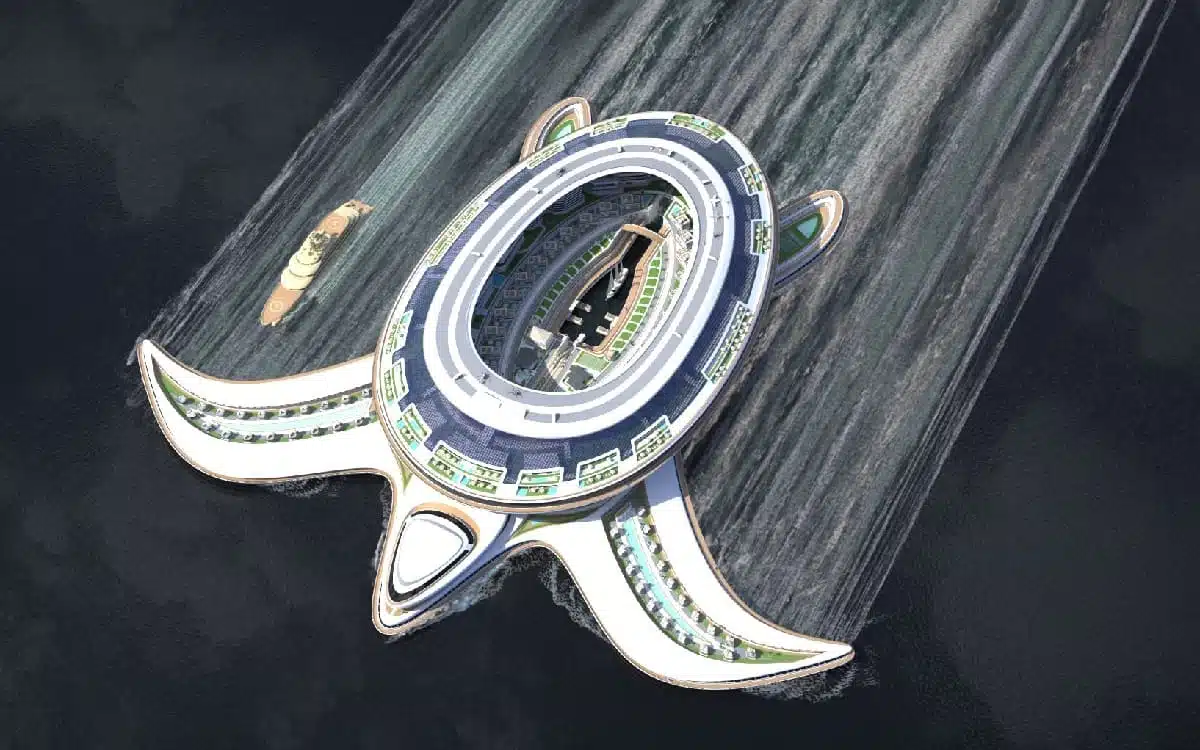 Saudi Arabia’s $8b turtle-shaped yacht would be a floating city that breaks records