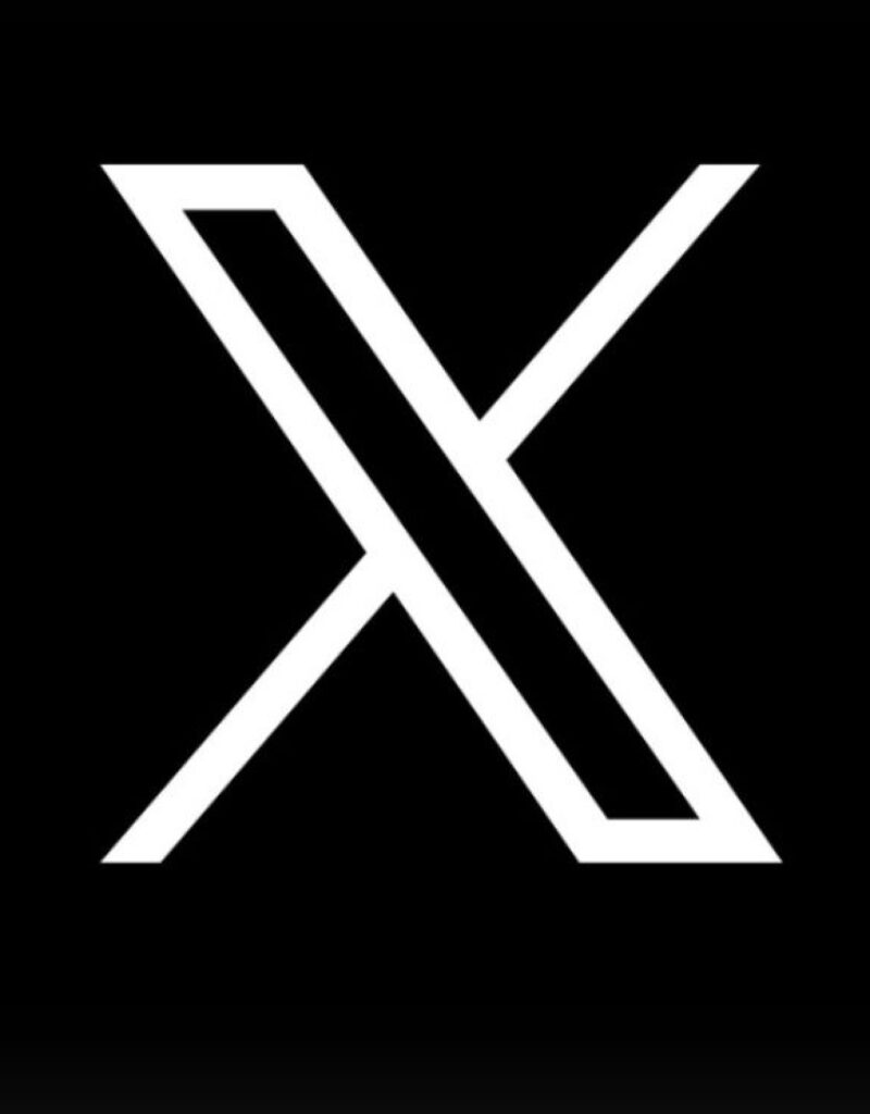 Twitter X logo 