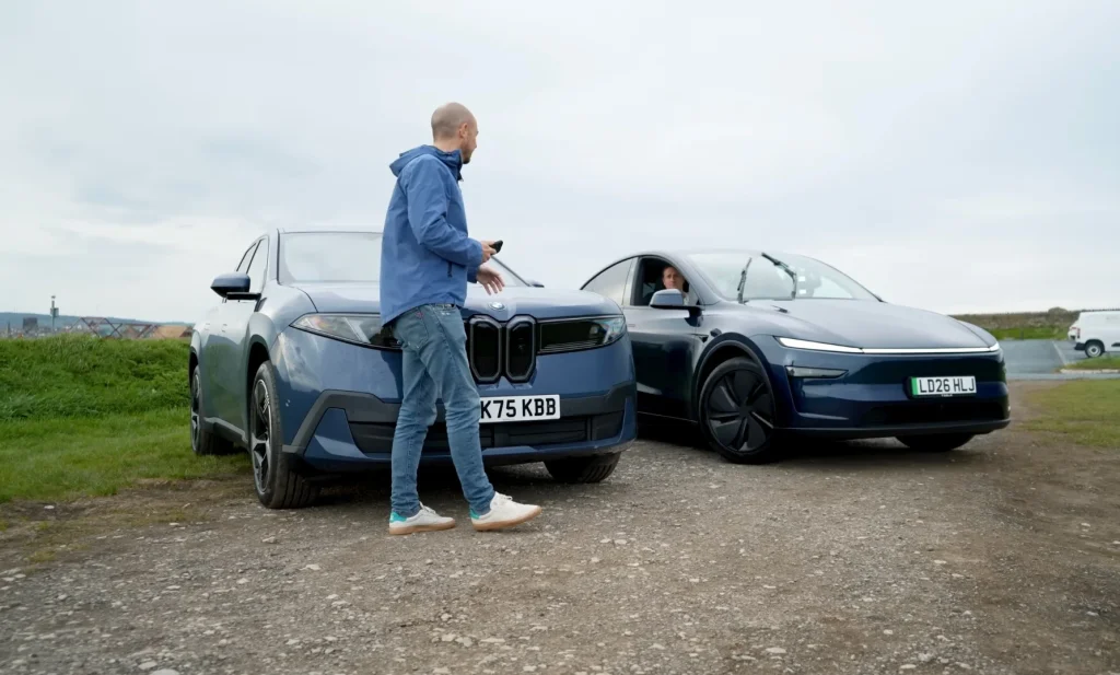 Two presenters from the magazine What Car_ pitted the brand-new Neue Klasse BMW iX3 against a Tesla Model Y to see if somebody has finally built a worthy rival for the Model Y in Europe