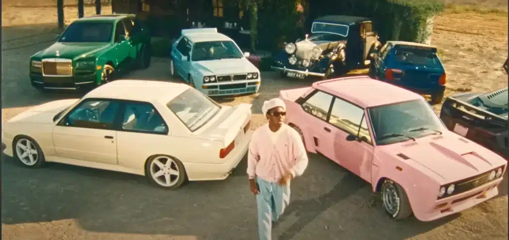 Inside Tyler, The Creators dream state garage, where every car is a fantasy