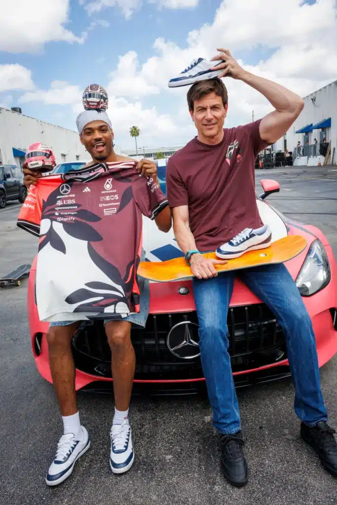 An F1 boss and skateboard pro shook up Miami with one wild trick