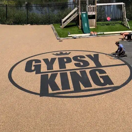 Entrance to Tyson Fury's mansion