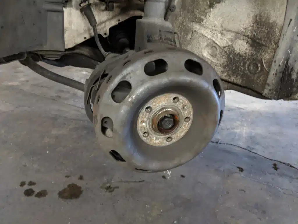 UFO brakes in Audi