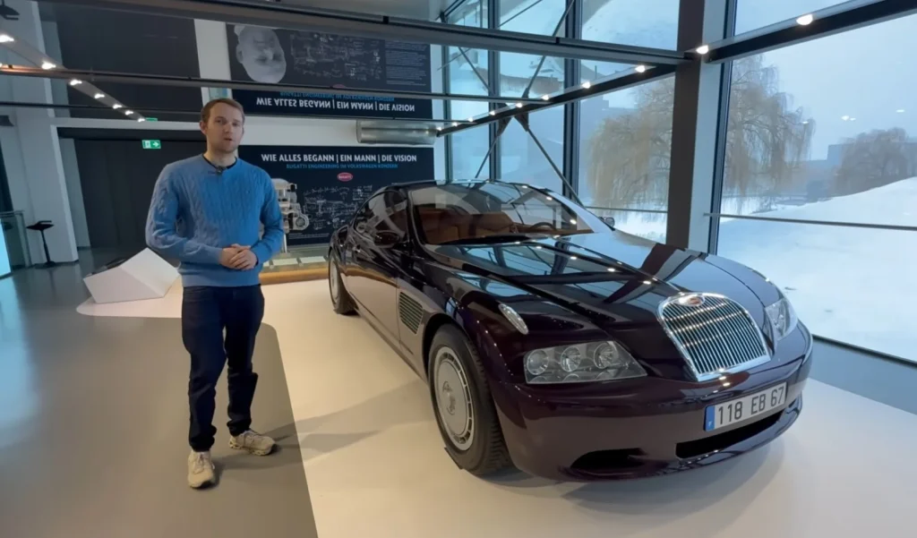 A UK man gets rare access inside the Bugatti vault, coming face to face with Bugatti prototypes, Veyron test cars, and Chiron development vehicles