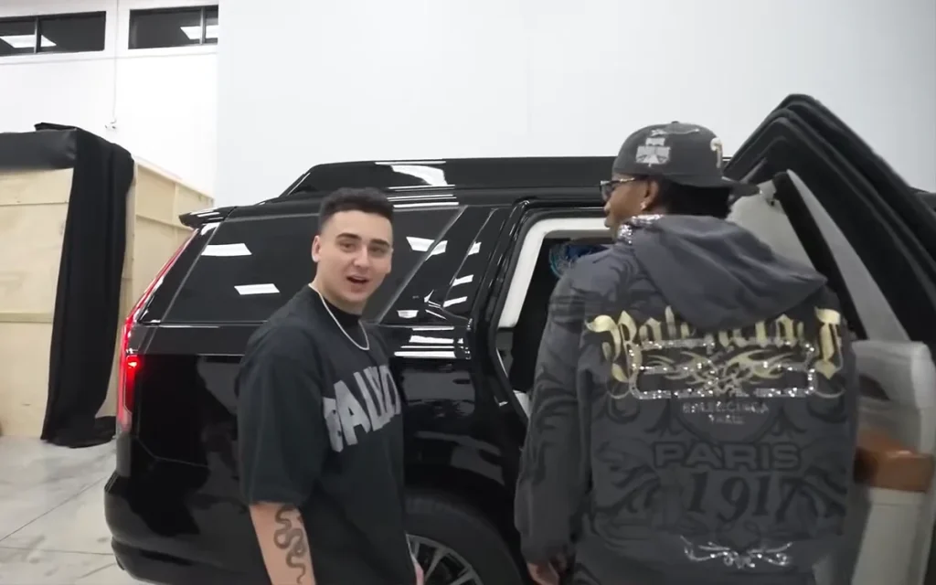 Internet celebrity Adin Ross reportedly splashed $700K in cash on a Cadillac Escalade SUV that was once built for the US president