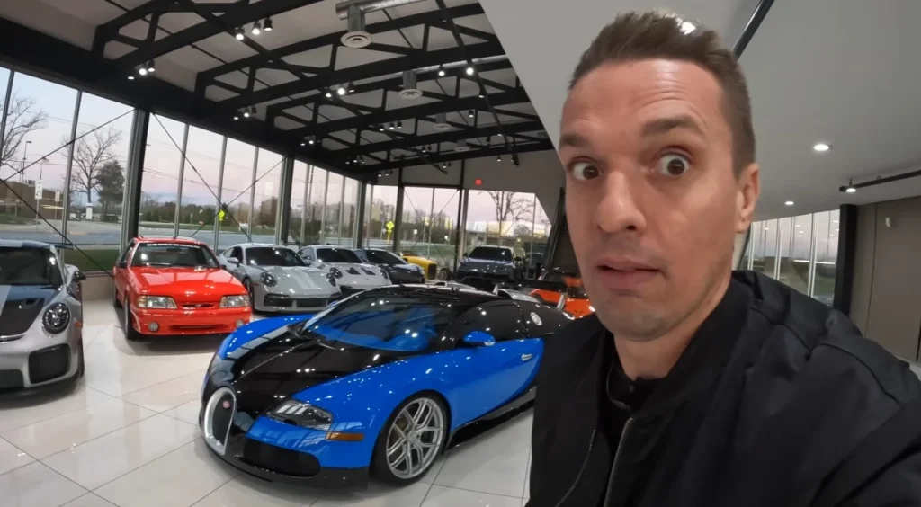 Tyler Hoover reveals how a Bugatti supercar lease and a massive tax bill almost bankrupted his channel, forcing a firesale of his famous car collection