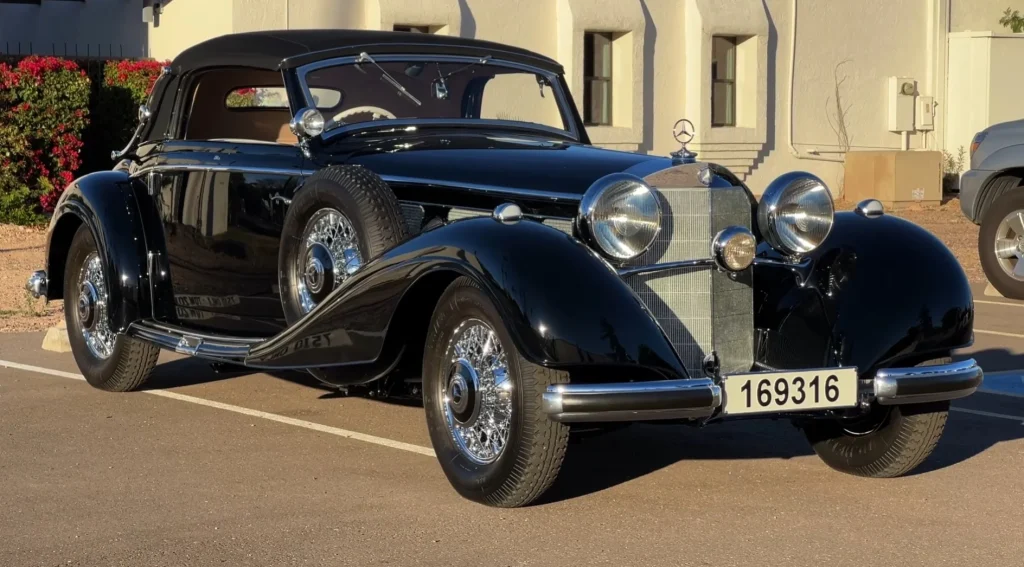 A US man in London explains why a 100-year-old car still works, and how a classic Mercedes pre-war car supports vintage driving