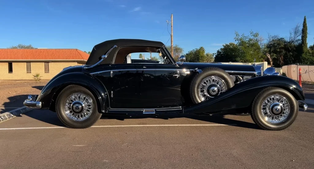 A US man in London explains why a 100-year-old car still works, and how a classic Mercedes pre-war car supports vintage driving