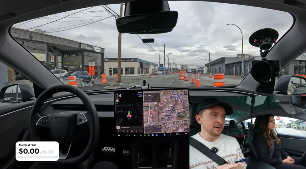 Canadian couple try to make back $99 monthly cost of Tesla Full Self-Driving with 2 hours of Uber Eats delivery and are left shocked