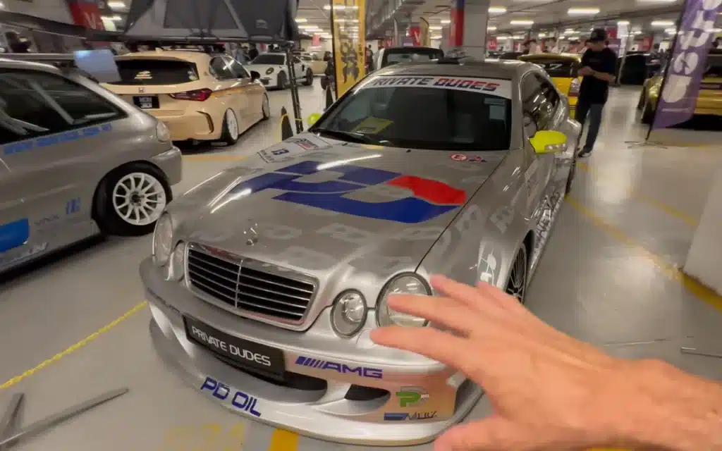 An underground car park became the most chaotic car meet on Earth with 1,000 cars and 30,000 fans