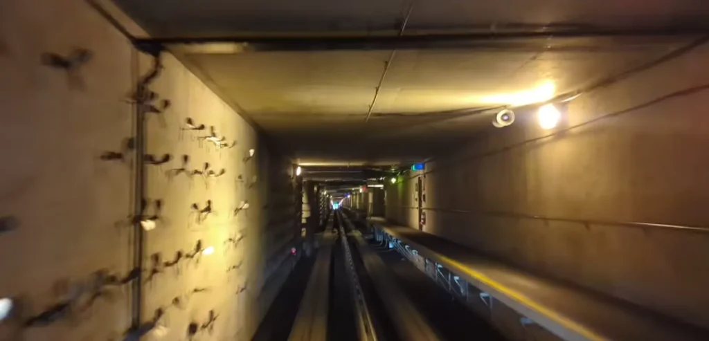 DIA underground tunnel