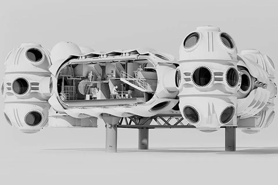 Mysterious billionaire is building an underwater habitat for humans that's planned to open in 2027
