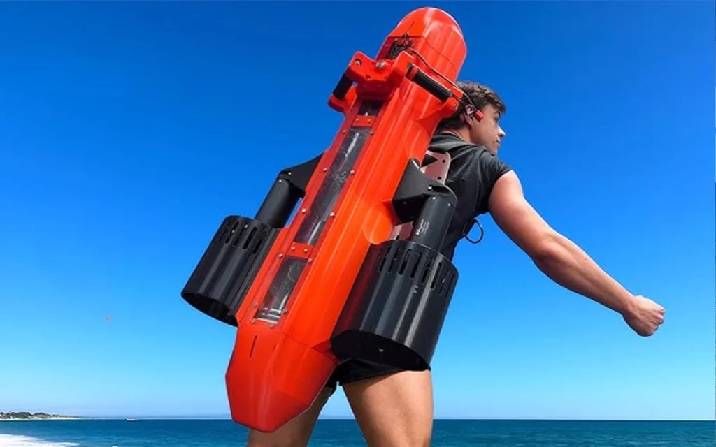 In a bid to solve ‘humanity’s shark problem’, these engineers are documenting the creation of the world’s fastest underwater jetpack