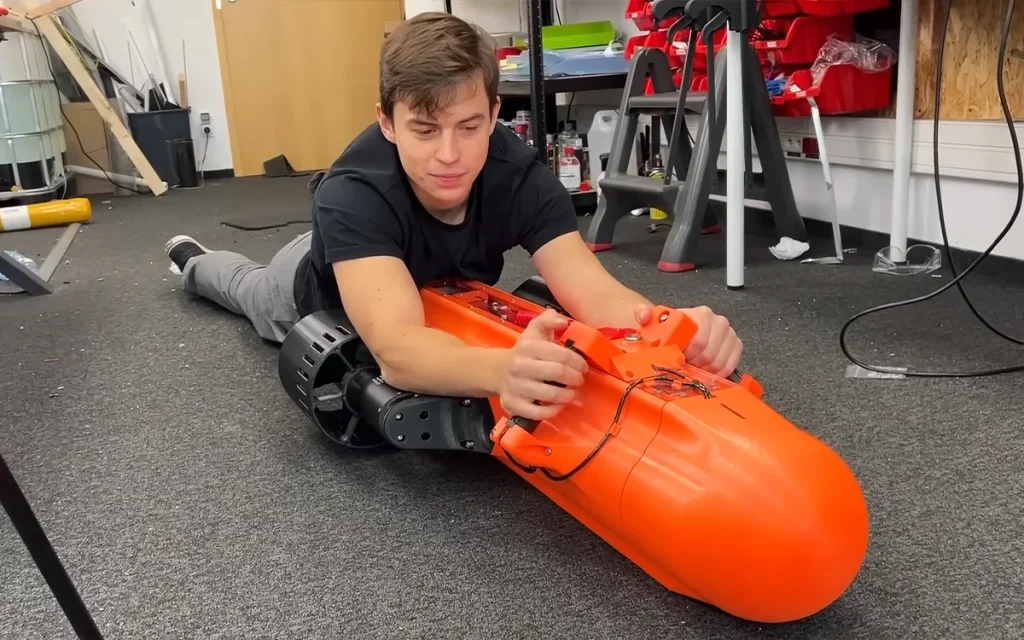 In a bid to solve ‘humanity’s shark problem’, these engineers are documenting the creation of the world’s fastest underwater jetpack