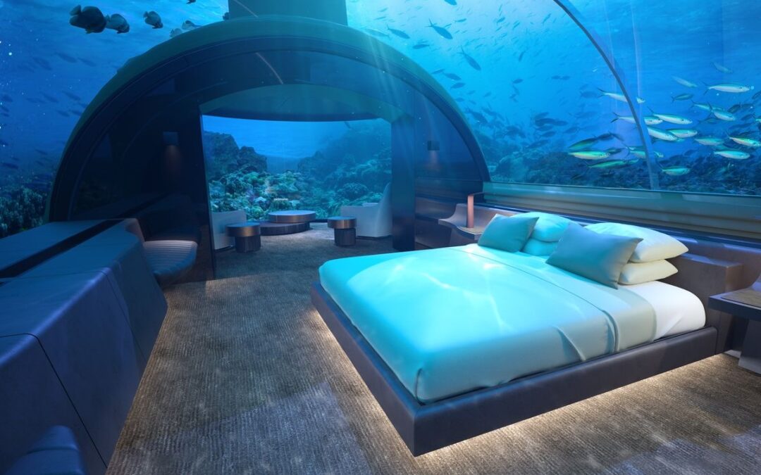 From an underwater villa to a suite inside a Boeing airplane: these are the craziest hotels in the world