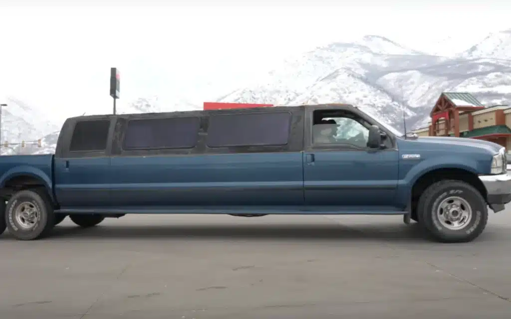 Idaho guys fly to Utah at 3 a.m. to buy a 6x6 diesel limo, drive it 700 miles home past ‘Area 51–style station’