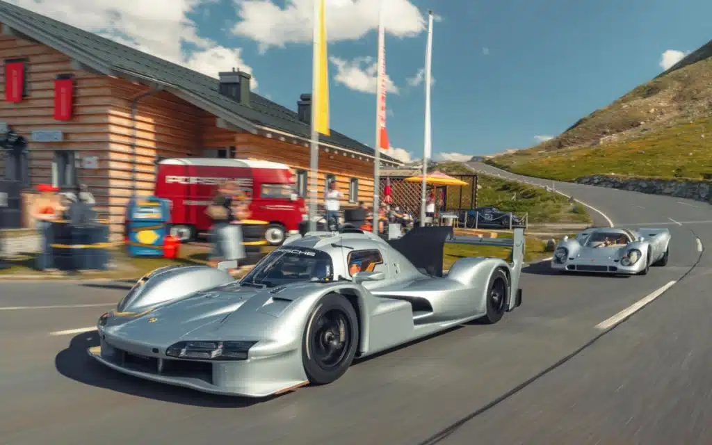 Grandson of Porsche founder reopened his restaurant and brought some unbelievable cars for the occasion