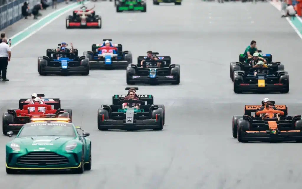 This mind-blowing Ferrari F1 car is made of almost 400,000 LEGO bricks