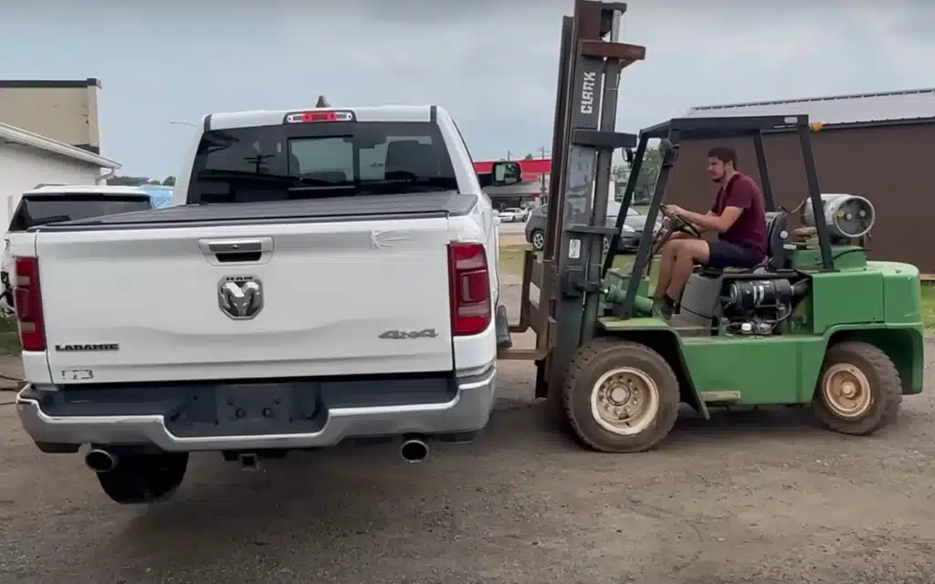 Ram 1500 truck was declared a write-off, but two brothers saw that as a challenge