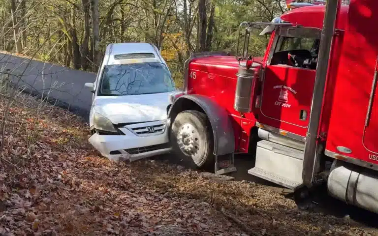 Indiana YouTuber buys a monumentally big semi with no license and wreaks havoc