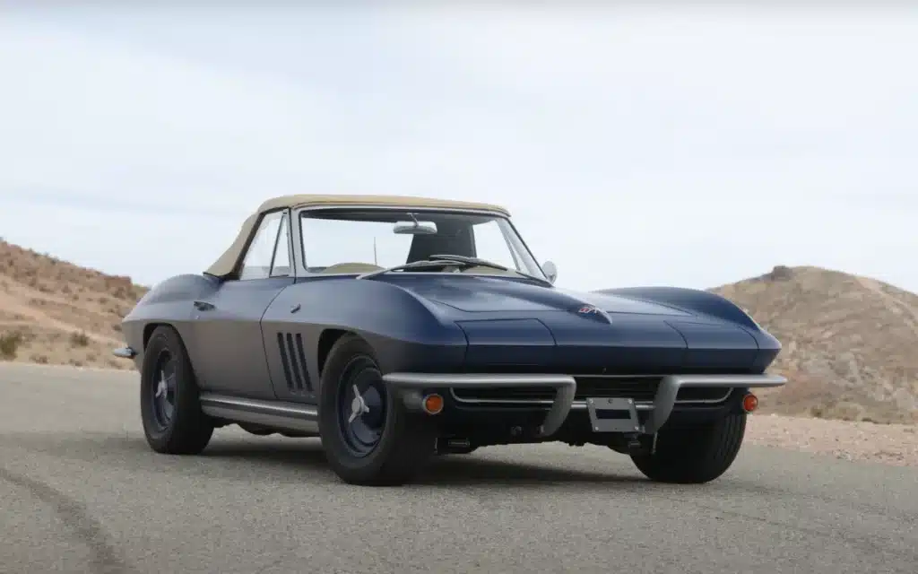 Robert Downey Jr recently sold his 1965 Corvette Stingray, converted to an EV using Tesla Model S batteries, to raise money for his non-profit, The FootPrint Coalition